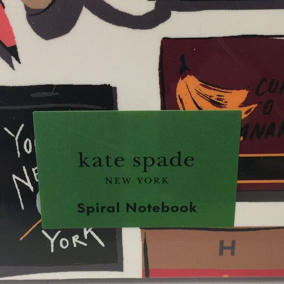 Kate Spade Spring Plaid Lunch Toto & Purse Match Concealed Spiral Notebook - Picture 9 of 9